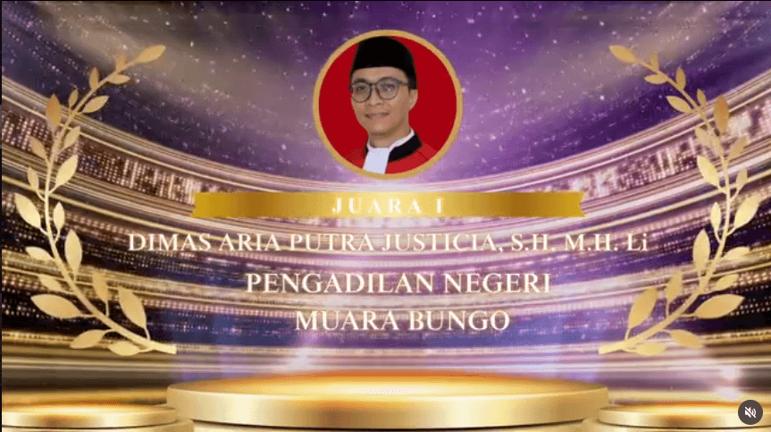 Juara 1 Tingkat Pengadilan Tinggi pada Lomba Video Presentasi Karya Ilmiah HUT IKAHI Tahun 2026 - Dokumentasi 2